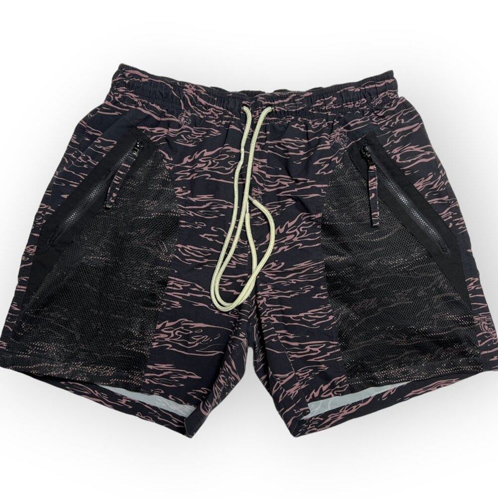 Darc Sport Camo Short Size M Black Wolves Liner Athletic Limited 483